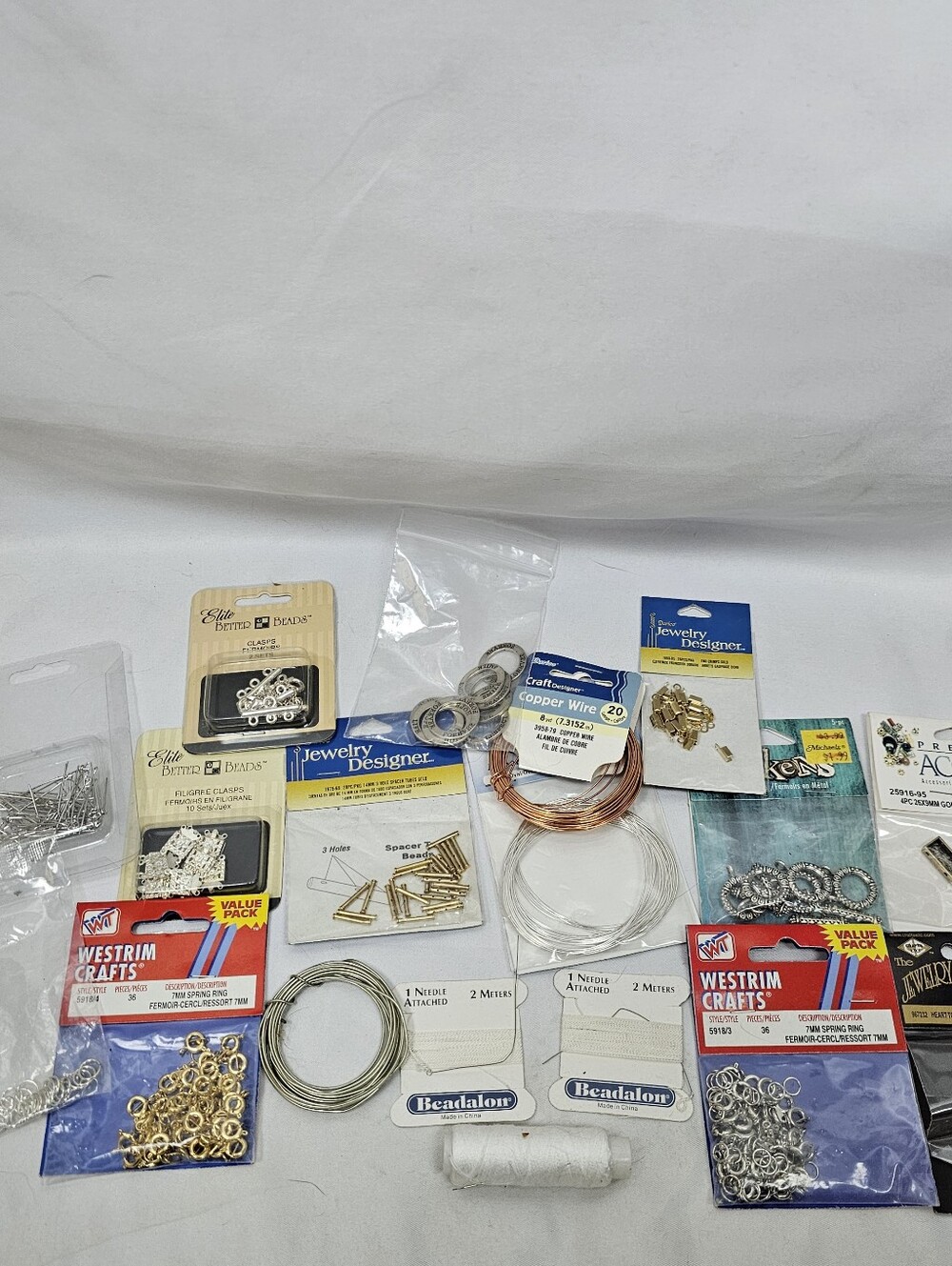 NEW DIY Jewelry Making Supplies Lot 18 Pieces